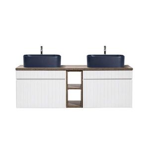 Petits-meubles DVOJITÉ UMÝVADLO 140cm Zelie Biela vyobraziť