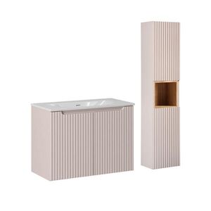 Petits-meubles KÚPEĽŇOVÝ NÁBYTOK 80cm Riva 2-dielna súprava Kašmír vyobraziť