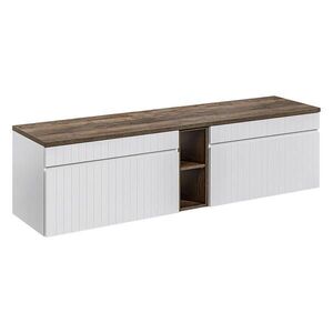 Petits-meubles SPODNÁ UMÝVADLOVÁ SKRINKA 180cm Zelie Biela vyobraziť