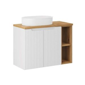Petits-meubles UMÝVADLO 80.4cm Riva Biela a drevo vyobraziť