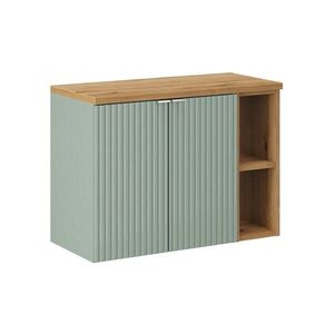 Petits-meubles SPODNÁ UMÝVADLOVÁ SKRINKA 80.4cm Jade Zelená a drevo vyobraziť
