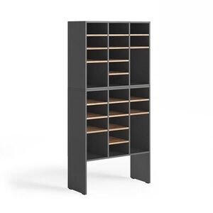 Vicco SADA SKRINIEK NA TOPÁNKY Lysander, antracitová/Dub Goldkraft, 78.6 x 65.5 cm 2 časti vyobraziť