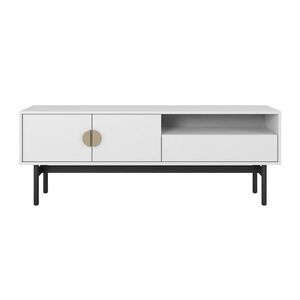 Selsey TV-STOLÍK Stoon II Biela 154 cm vyobraziť