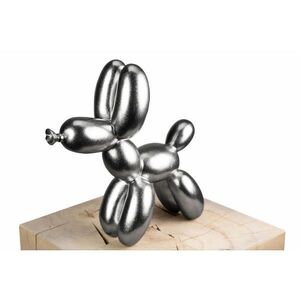 KUNSTLOFT DEKORATÍVNA SOCHA 28/26 cm, strieborná, umelecký motív vyobraziť