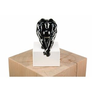 KUNSTLOFT DEKORATÍVNA SOCHA 20/23 cm, čierna, umelecký motív vyobraziť