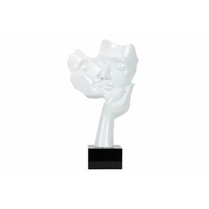 KUNSTLOFT DEKORATÍVNA SOCHA 27/50 cm, biela, romantický motív vyobraziť