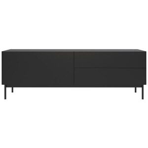 Selsey TV-STOLÍK Olio Čierna 160 cm vyobraziť