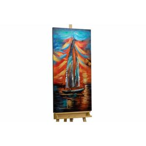 KUNSTLOFT KOVOVÝ OBRAZ 60/120 cm, námorný motív, viacfarebný vyobraziť