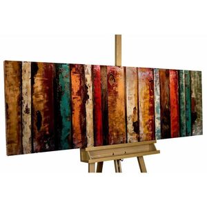 KUNSTLOFT KOVOVÝ OBRAZ 144/44 cm, prírodný motív, viacfarebný vyobraziť