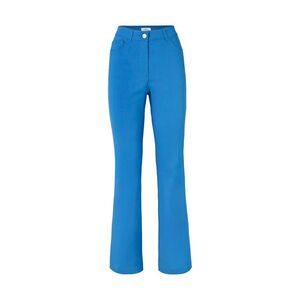 Bengalínové nohavice Bootcut, modré vyobraziť
