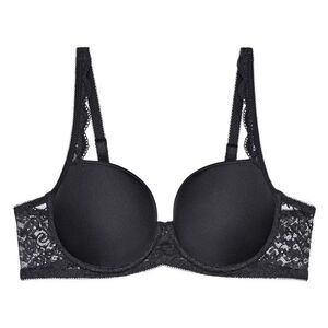 Športová podprsenka Triumph Amourette, čierny denim vyobraziť