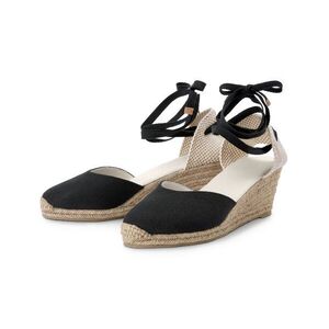Espadrilky s klinovým podpätkom vyobraziť