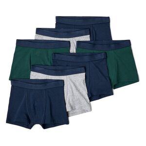 Chlapčenské boxerky, 7 ks, modré, zelené, sivé vyobraziť
