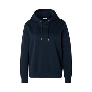 Mikina s kapucňou, tmavomodrá vyobraziť