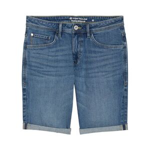 Džínsové šortky Tom Tailor TTJOSH REGULAR SLIM, mid stone bright blue denim vyobraziť