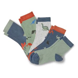 Detské ponožky, 5 párov, dinosaurus vyobraziť