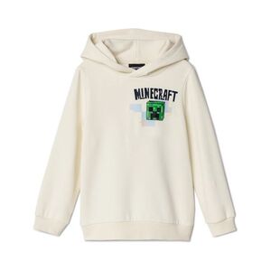 MINECRAFT detská mikina s kapucňou so zdrsnenou vnútornou stranou vyobraziť