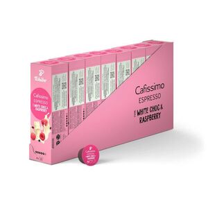 Cafissimo Flavoured Espresso - White Choc & Raspberry - 80 kapsúl vyobraziť