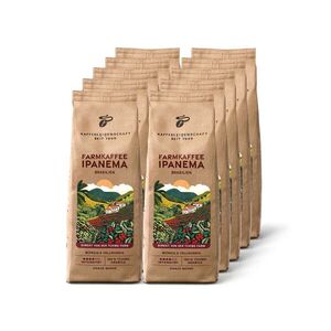 Farmárska káva Ipanema – 10 x 500 g zrnková káva vyobraziť