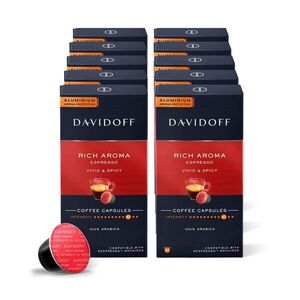 DAVIDOFF CAFÉ Rich Aroma Espresso - 10 x 10 kapsúl vyobraziť