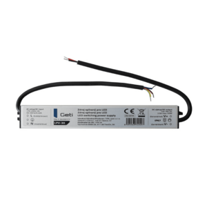Zdroj spínaný pre LED 12V/ 30W GETI LPV-30 vyobraziť