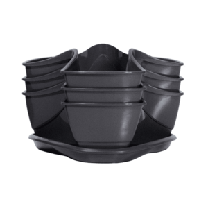 Kvetináč na bylinky COUBI HERBAL grafit 29, 5x29, 5x38cm vyobraziť