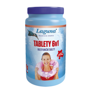Multifunkčné tablety pre chlórovú dezinfekciu bazénovej vody LAGUNA 6v1 Mini 1kg vyobraziť
