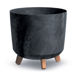 Kvetináč GRACIA TUBUS BETON EFFECT antracit 29, 8cm vyobraziť