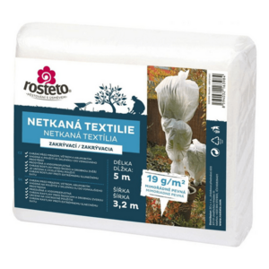 Netkaná textília zakrývacia Neotex ROSTETO 19g 3, 2x5m biela vyobraziť