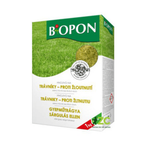 Trávnikové hnojivo proti žltnutiu BOPON 1kg vyobraziť