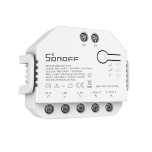 Smart Switch SONOFF Dual R3 Lite WiFi vyobraziť