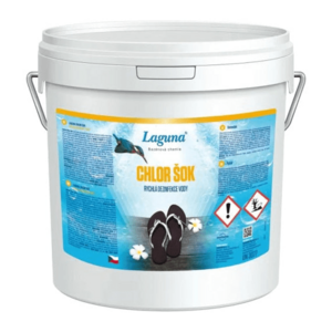Prípravok pre chlórovú dezinfekciu bazénovej vody LAGUNA Chlor Šok 2, 5kg vyobraziť