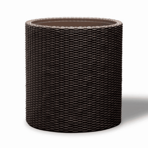 Kvetináč KETER Cylinder M Brown vyobraziť