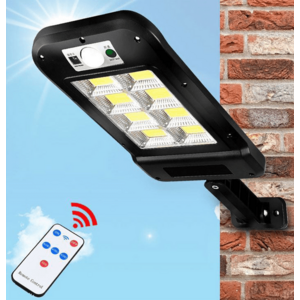 Svietidlo solárne LED HS-8013 nástenné s PIR vyobraziť