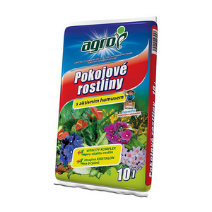 Substrát pre izbové rastliny AGRO 10l vyobraziť