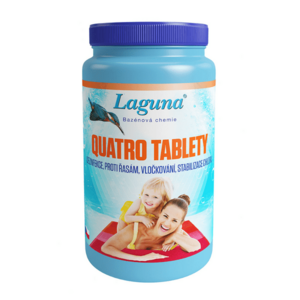 Multifunkčné tablety pre chlórovú dezinfekciu bazénovej vody LAGUNA 4v1 Quatro 10kg vyobraziť