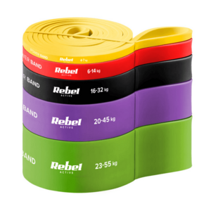 Guma posilňovacia REBEL Power Band PTs-1 4-55kg 5ks vyobraziť