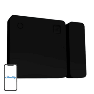 Inteligentný detektor dverí/oken SHELLY BLU Black Bluetooth vyobraziť
