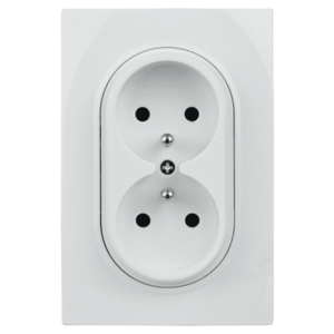 Dvojitá zásuvka ELECTROMALT OVA1029W OVAL vyobraziť