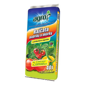 Substrát pre paradajky a papriky AGRO 45l vyobraziť