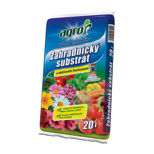 Záhradnícky substrát AGRO 20l vyobraziť