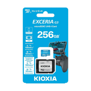 Pamäťová karta KIOXIA micro SD 256 GB UHS-I U1 s adaptérom vyobraziť
