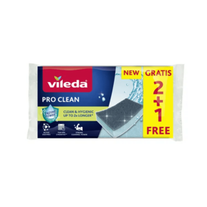 VILEDA Pro Clean hubka 2+1ks vyobraziť