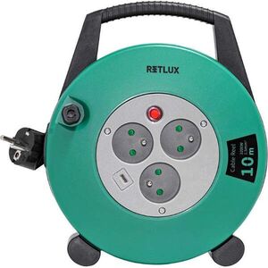 Predlžovací kábel na bubne - 3 zásuvky 10 m RETLUX RPC 55 vyobraziť