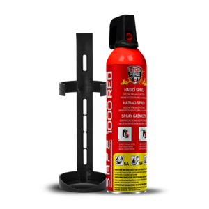 Hasiaci sprej SAFE 1000 RED 1000ml peny + držiak 100C vyobraziť