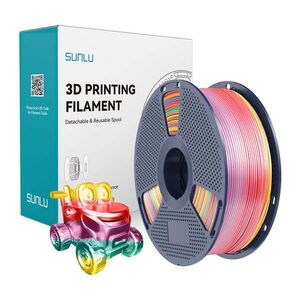 Filament SUNLU PLA+ Silk 01 1kg Rainbow 1, 75mm vyobraziť