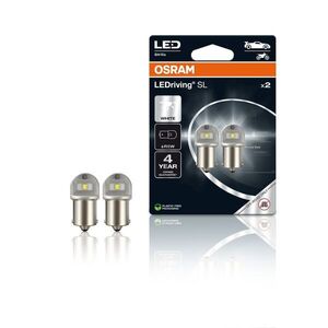 Autožiarovka LED 12V R5W BA15s OSRAM studená biela 2ks vyobraziť