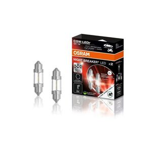 Autožiarovka LED 12V C5W OSRAM studená biela 2ks vyobraziť