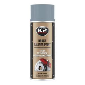 K2 Farba na brzdové strmene 400ml strieborná vyobraziť