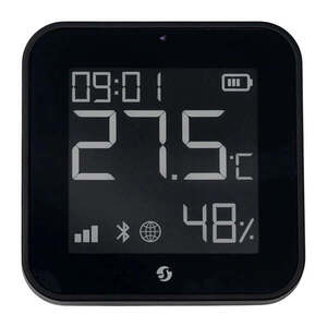 Inteligentný snímač teploty a vlhkosti SHELLY ZB Black ZigBee vyobraziť